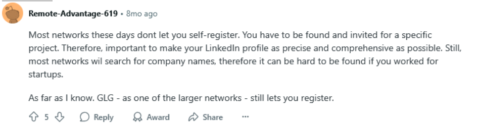 Expert Networks