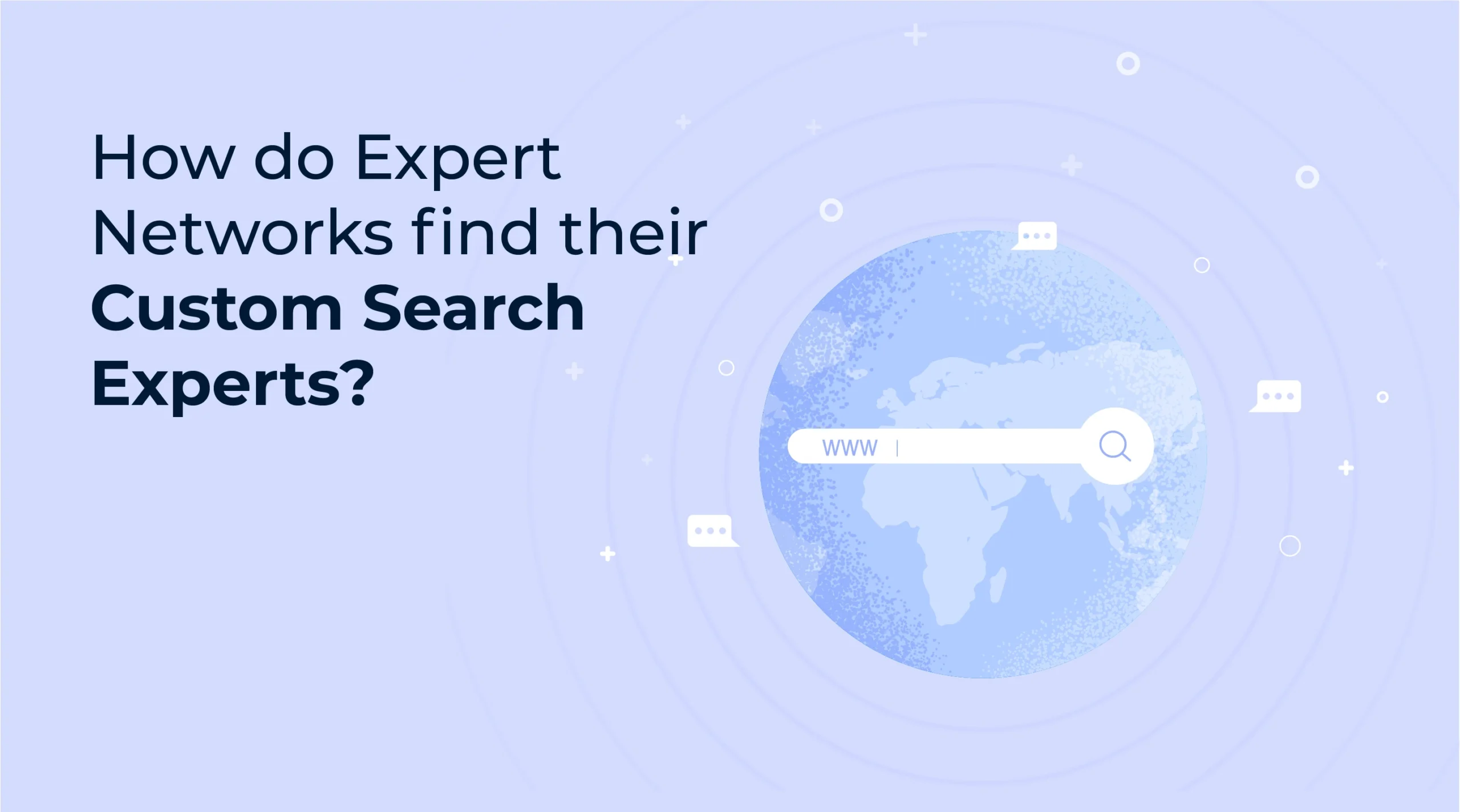 How do expert networks find their custom search experts