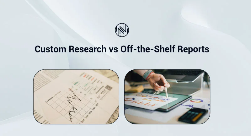 custom research vs off the shelf report