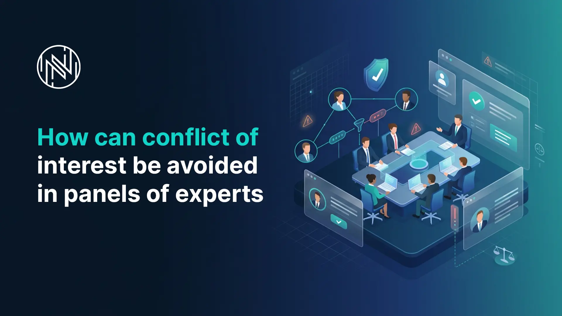 How can conflict of interest be avoided in panels of experts