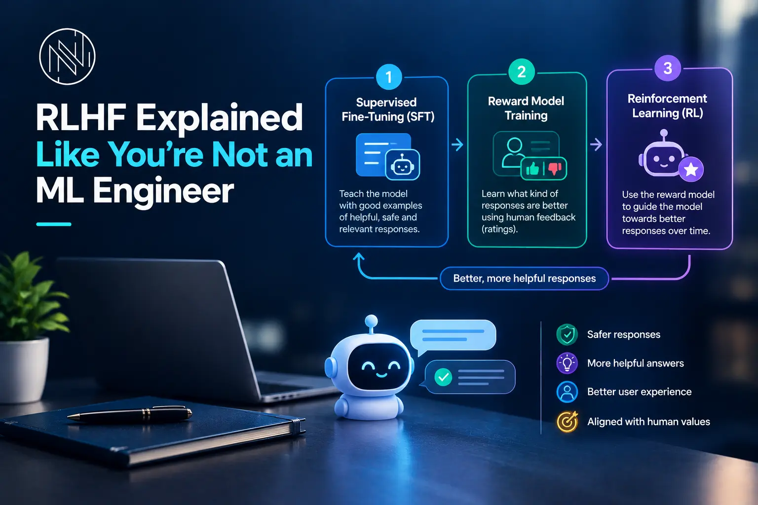 RLHF Explained Like You're Not an ML Engineer