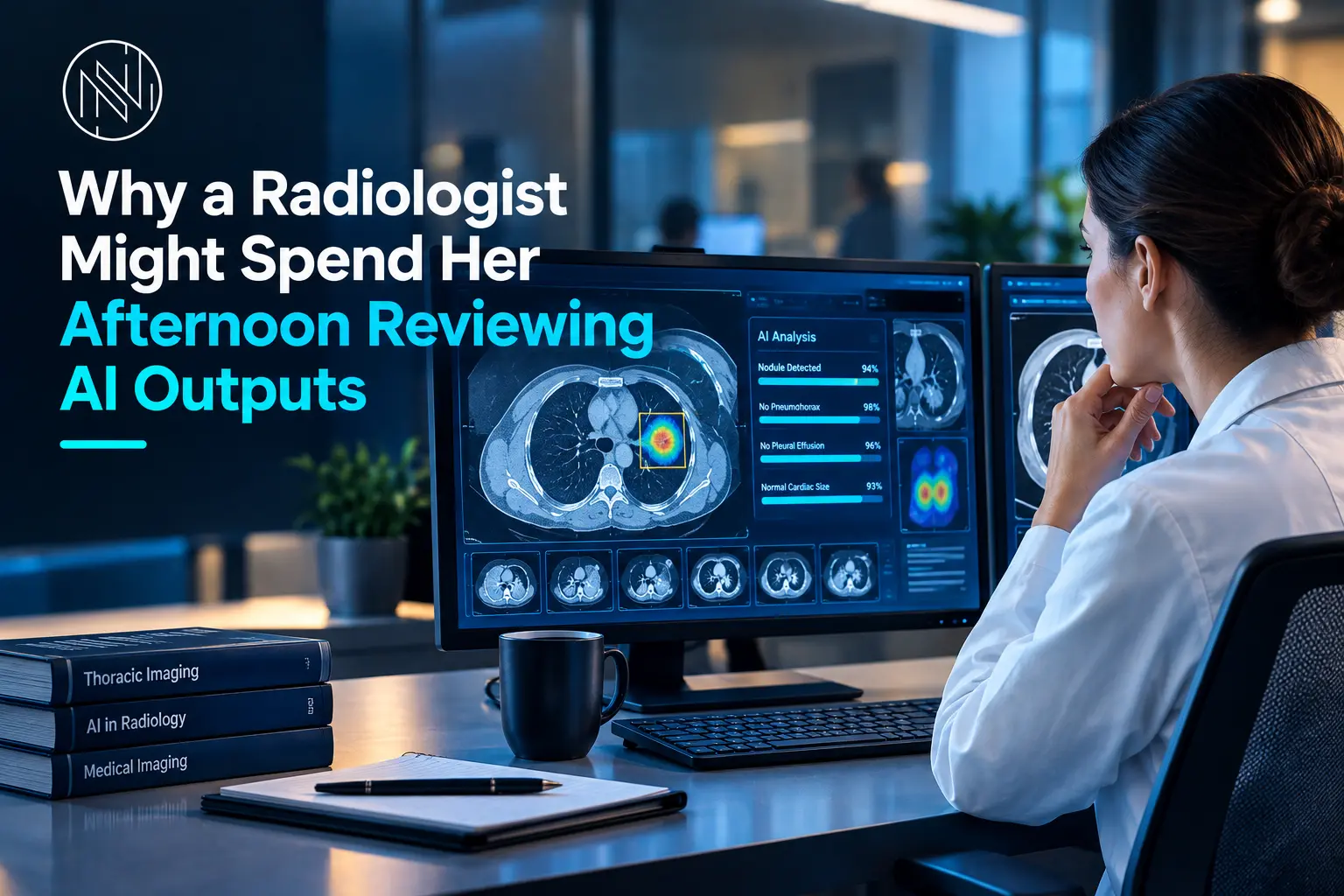 Why medical imaging AI can't validate itself, what a radiologist actually checks, how ground truth is defined, and why subspecialty match matters most.