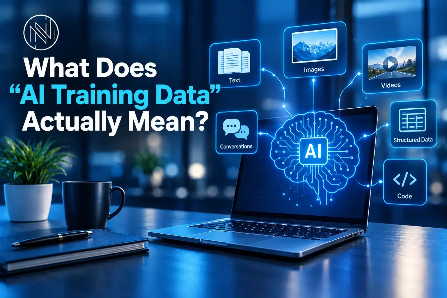what is ai training data